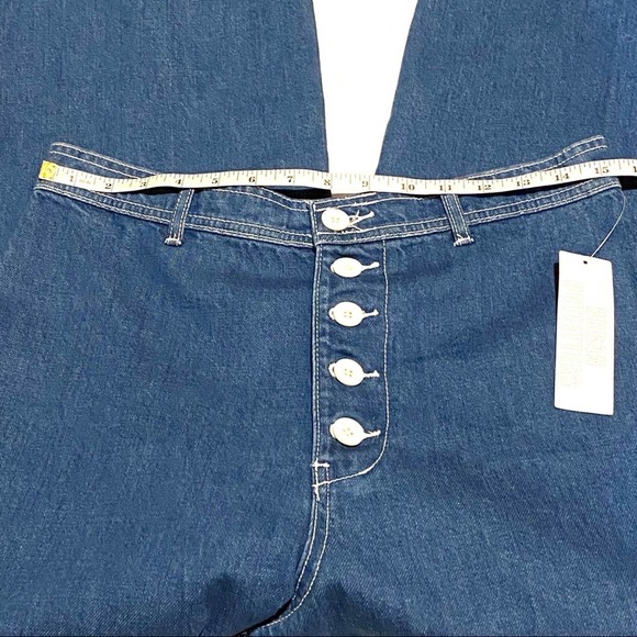 NWT BDG Urban Outfitters Wide Leg High Rise Cropped Denim Jeans Women's 31 - Picture 3 of 8